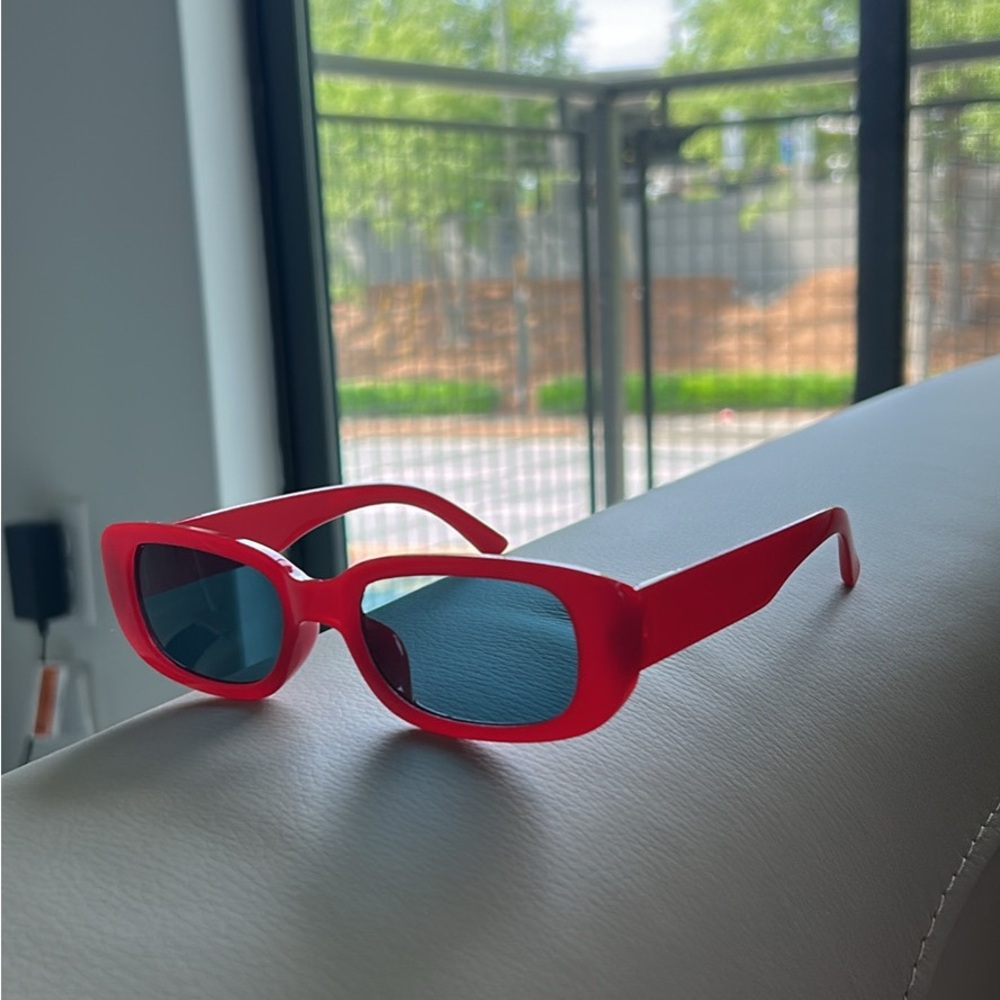 Stylish Red Sunglasses